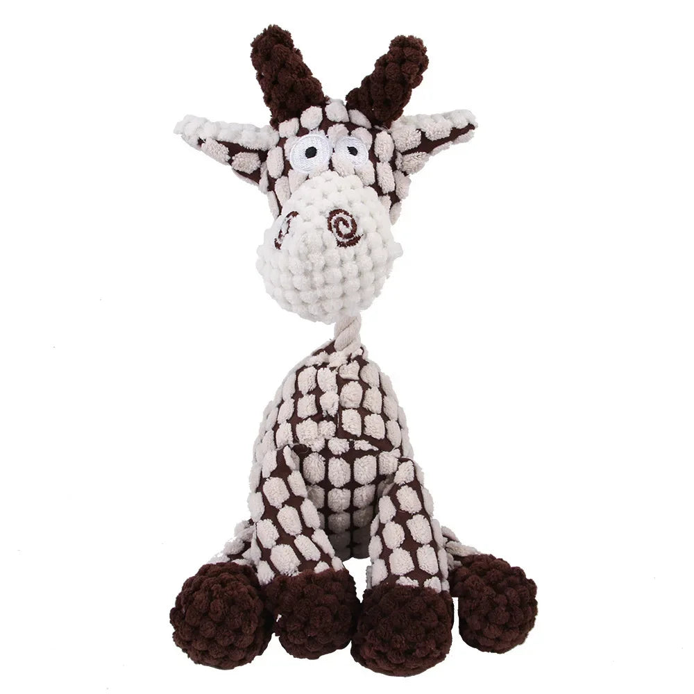 Durable Corduroy Plush Dog Toy