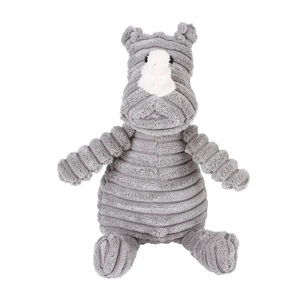 Durable Corduroy Plush Dog Toy