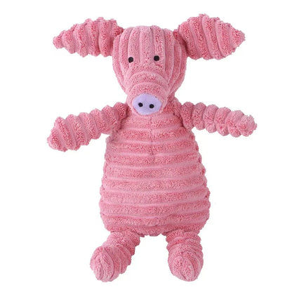 Durable Corduroy Plush Dog Toy