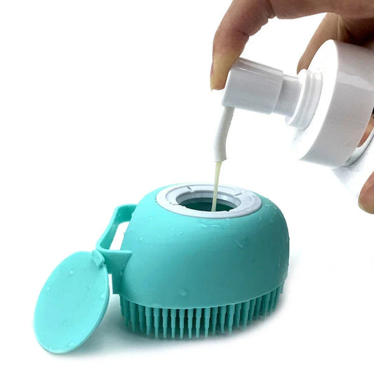 Dog Brush Bath