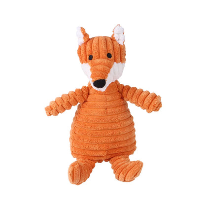 Durable Corduroy Plush Dog Toy