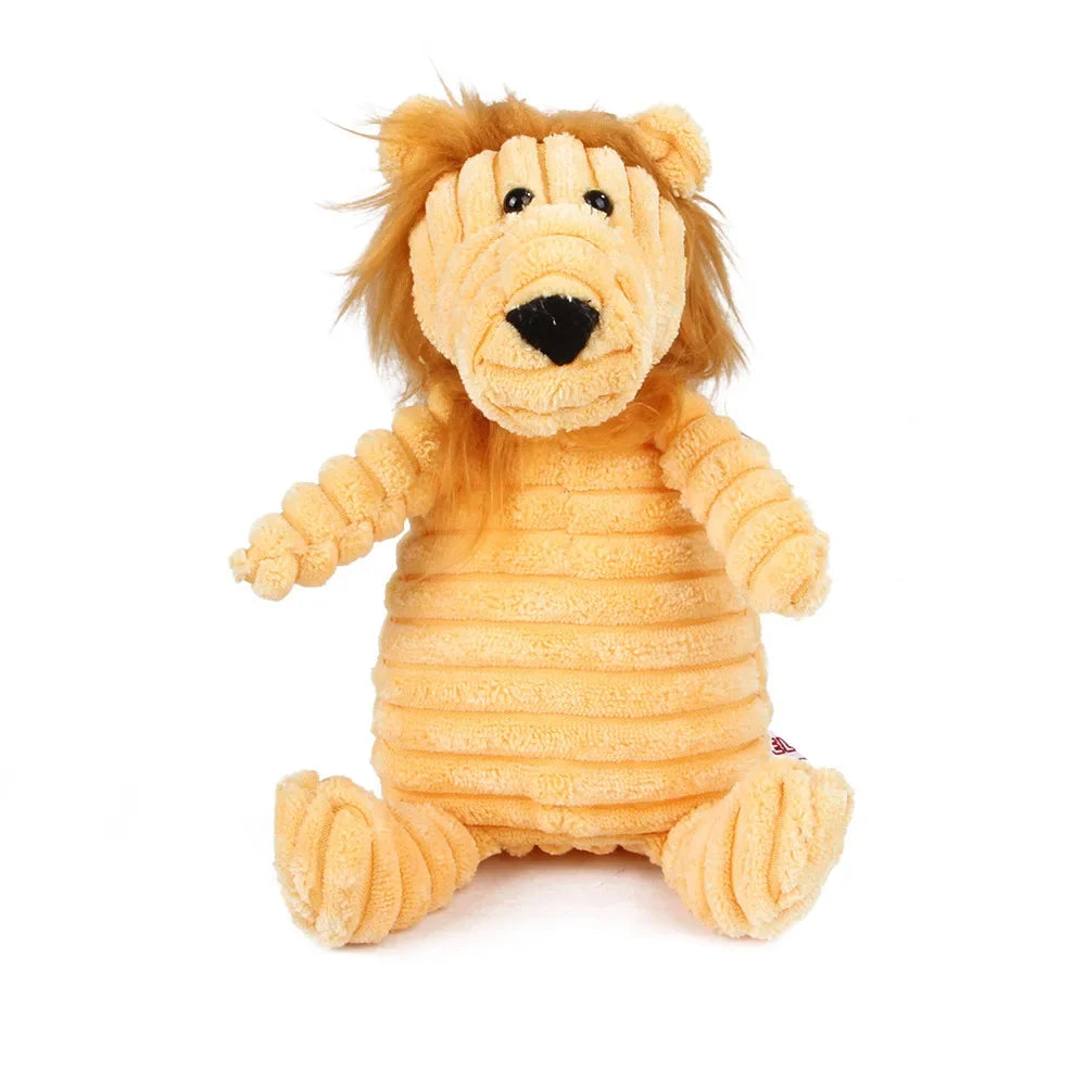 Durable Corduroy Plush Dog Toy